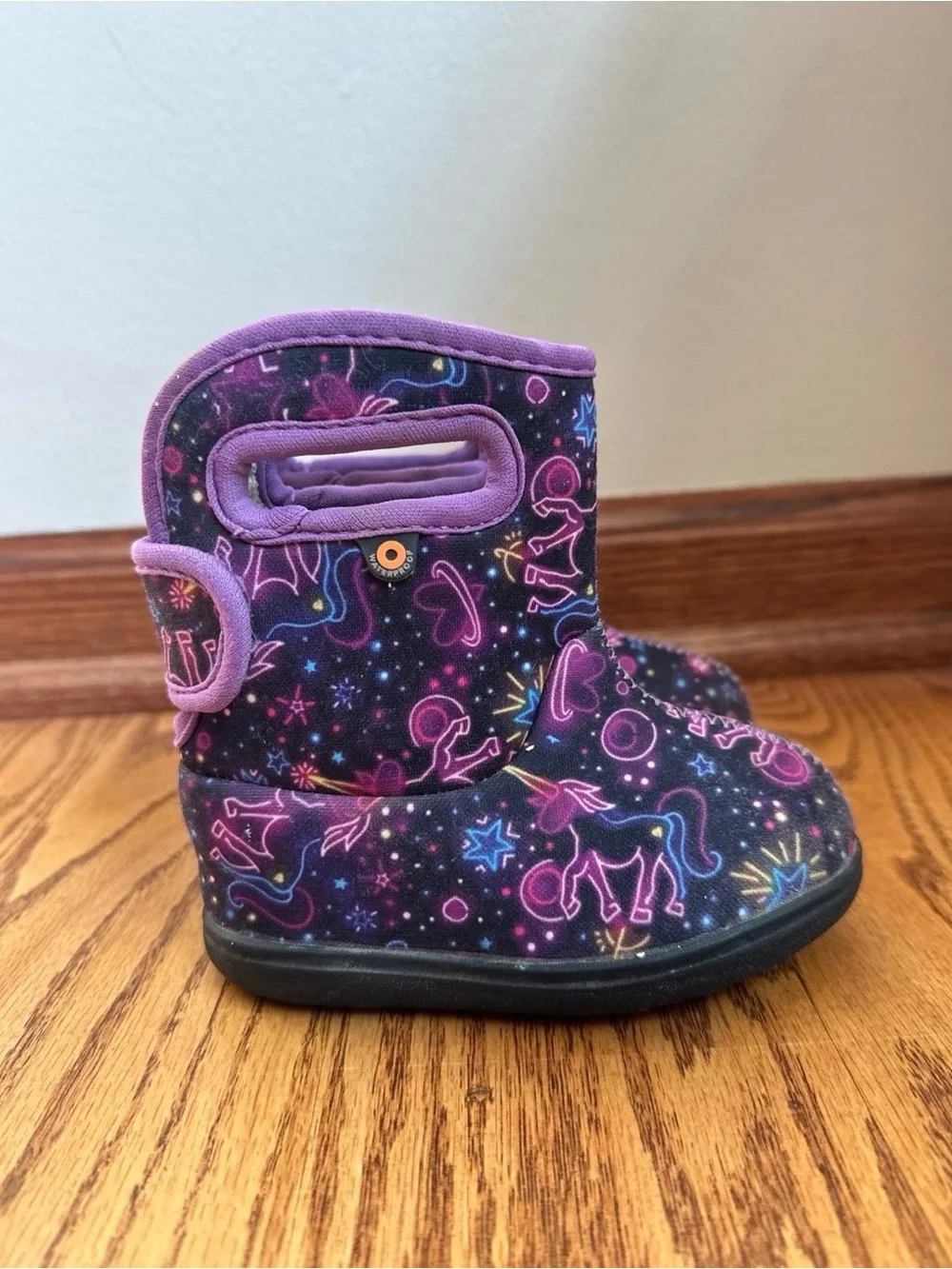 Bogs Baby Boots Girls Size 5 Unicorn Galaxy